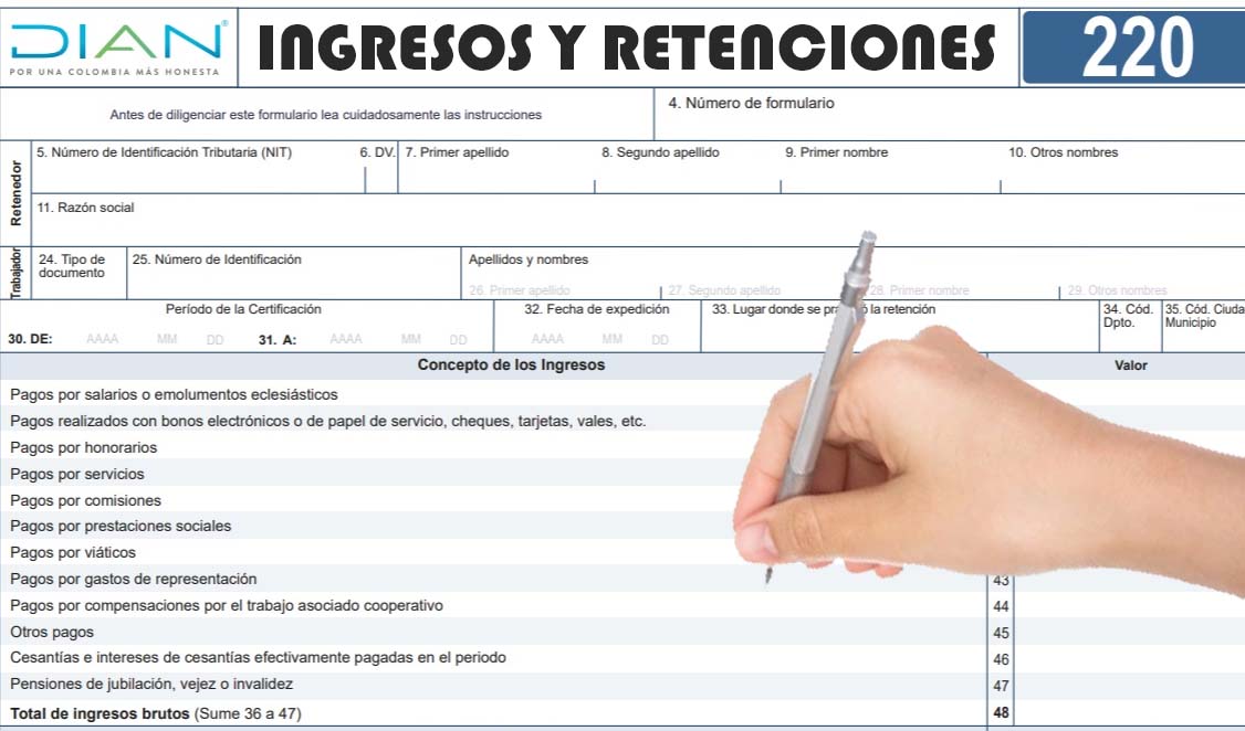 Qu Informaci N Debe Reportarse En La Casilla Del Formulario