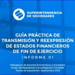 Guía práctica de transmisión y reexpresión de estados financieros de fin de ejercicio.