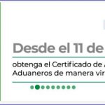 Desde el 11 de febrero obtenga el Certificado de Antecedentes Administrativos Aduaneros de manera virtual.