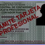 Certificación del contador público – Tarjeta profesional.