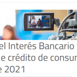 Certificación del Interés Bancario Corriente para la modalidad de crédito de consumo y ordinario para agosto de 2021.