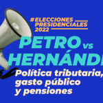 Petro vs Hernández, Política tributaria, gasto público y pensiones.